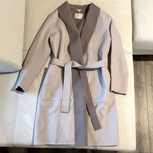 Pristine Soia & Kyo Long Wool Belted Coat